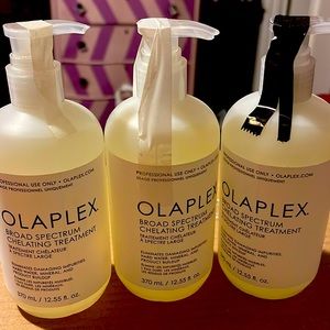 OLAPLEX Broad Spectrum Chelating Treatment 12.55 oz.you’ll get all 3!